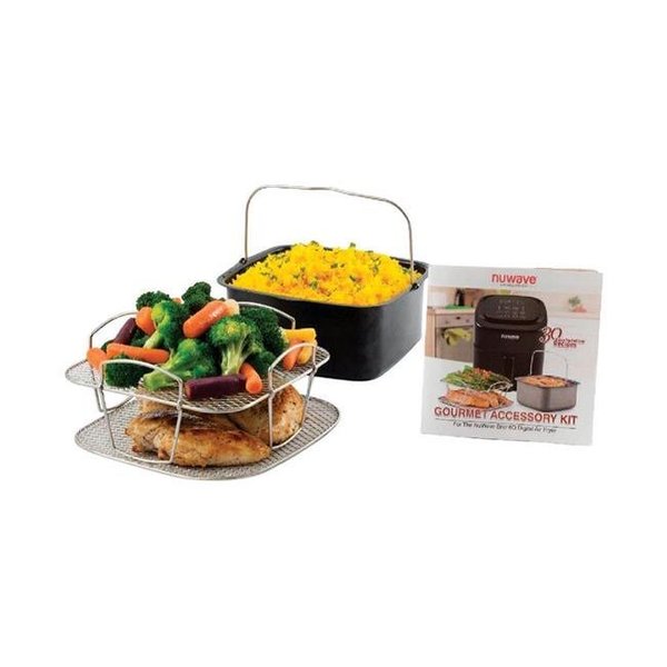 Nuwave Nuwave 6564678 6 qt. Brio Gourmet Accessory Kit; Assorted 6564678